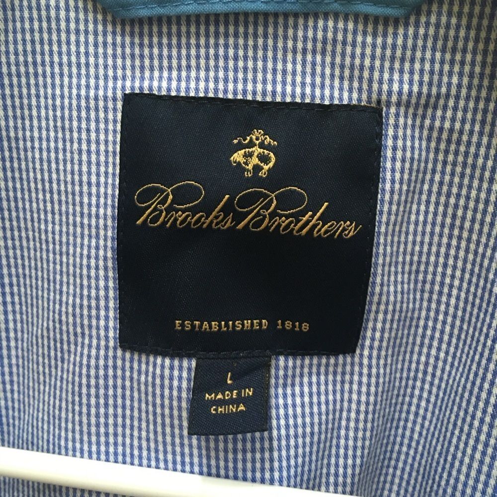 BROOKS BROTHERS LIGHTWEIGHT JACKET IN BLUE - Picture 6 of 8